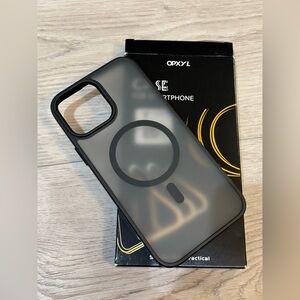 OPXYL iPhone 13 Pro Max Case - Translucent Black